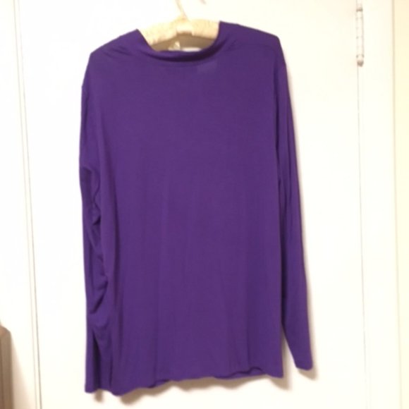 Jones New York Signature Woman Purple Top, NWT, 1X - Picture 12 of 12